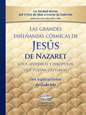 cover image of Las grandes enseñanzas cósmicas de JESÚS de Nazaret